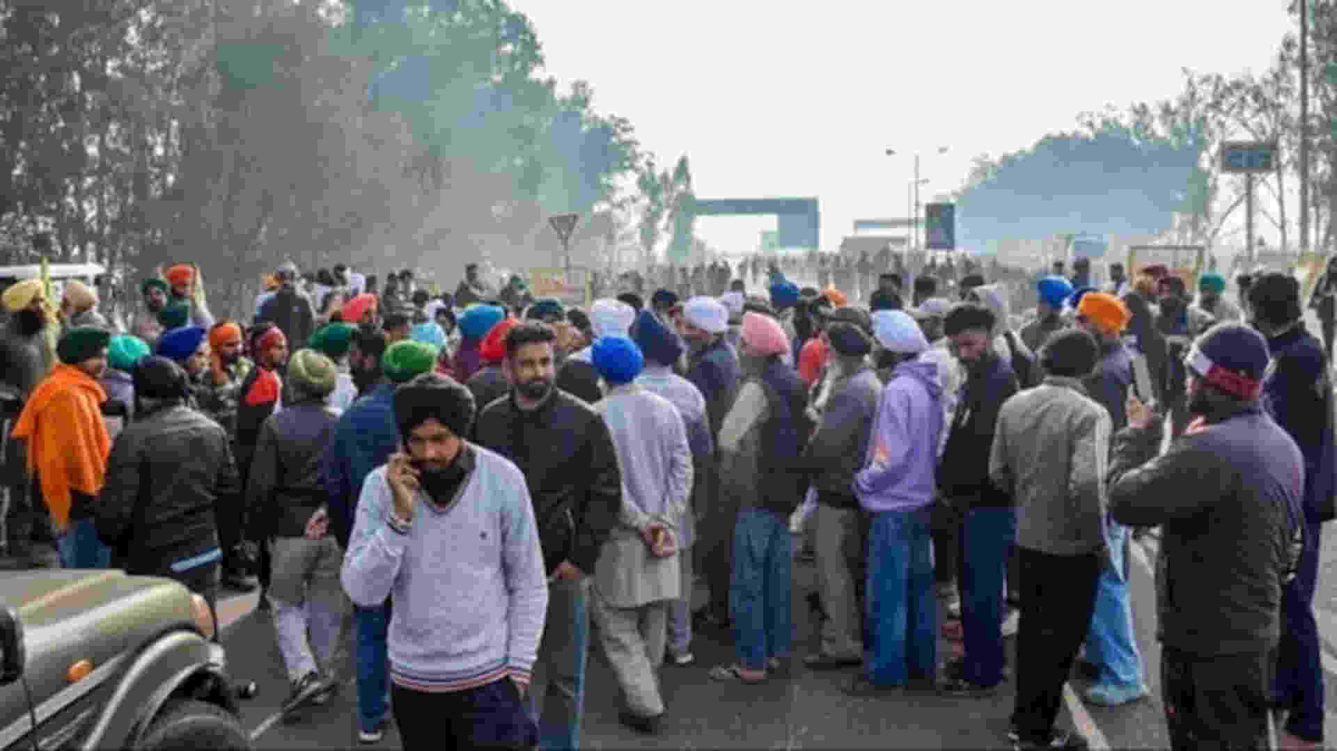 Shambhu Border Witnesses Another Round of Confrontation Between Farmers and Haryana Cops