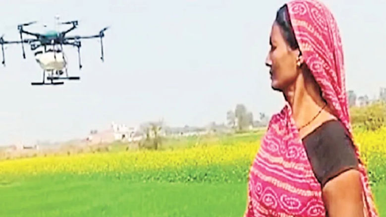 Chhattisgarh’s Women Empowered by Drones to Redefine Farming