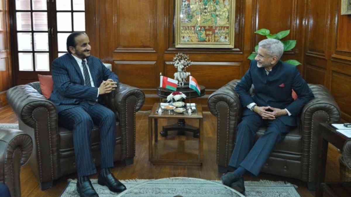 S Jaishankar’s Talks With Omani Diplomat Highlight Growing India-Gulf Cooperation