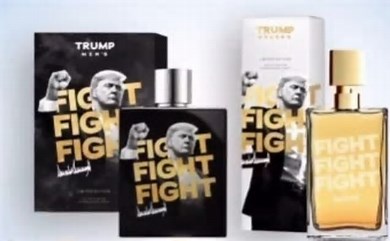 Trump Unveils ‘Fight, Fight, Fight’ Fragrance Line